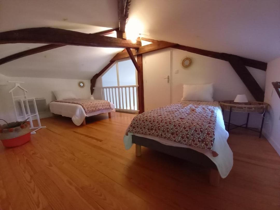 Chambre du Gîte du Platane à Bélis 10203 avec Gites de France Landes