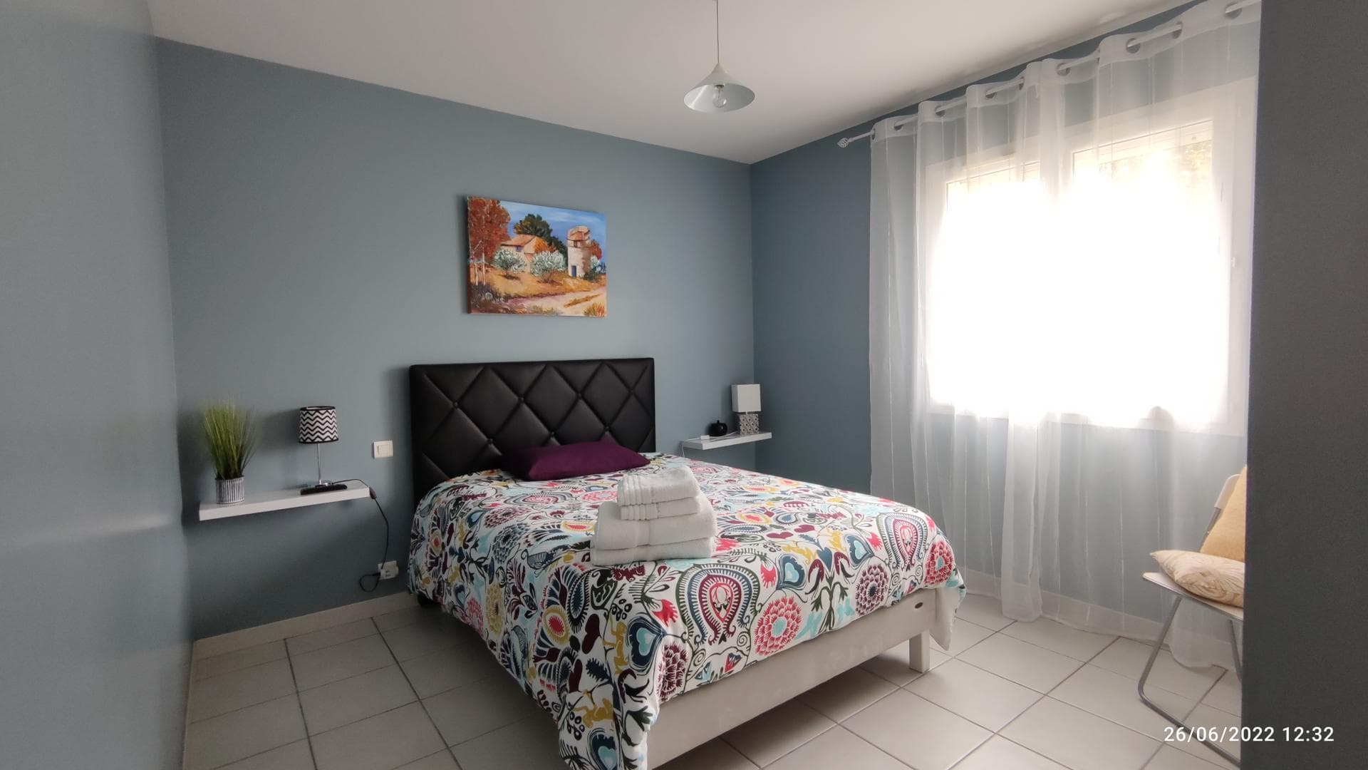 Chambre 1 Gîte Pourquoi Pas à Bats Tursan avec Gites de France Landes