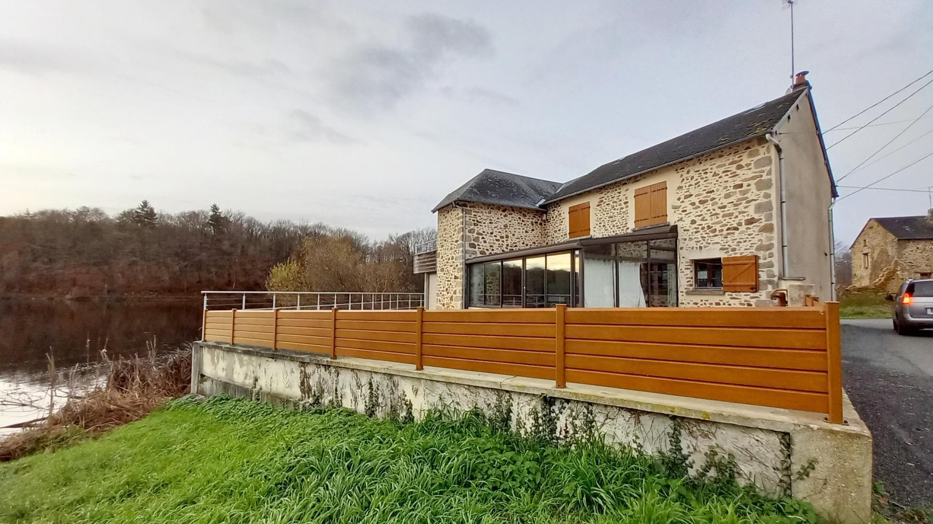 extérieur coté terrasse