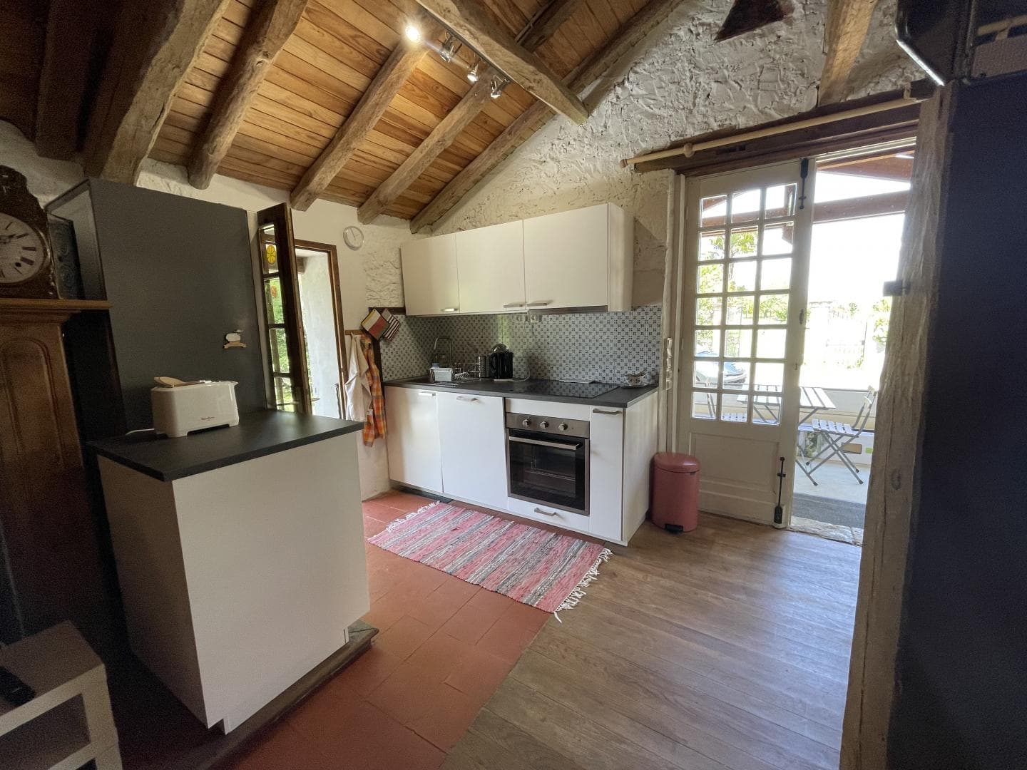 Cuisine du Gîte les Granges à Fargues avec Gîtes de France Landes