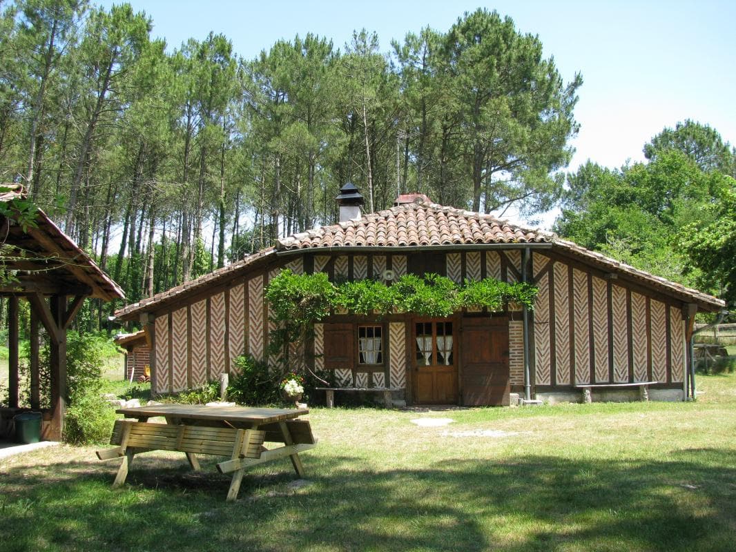 La maison landaise à Moliets avec Gîtes de France Landes