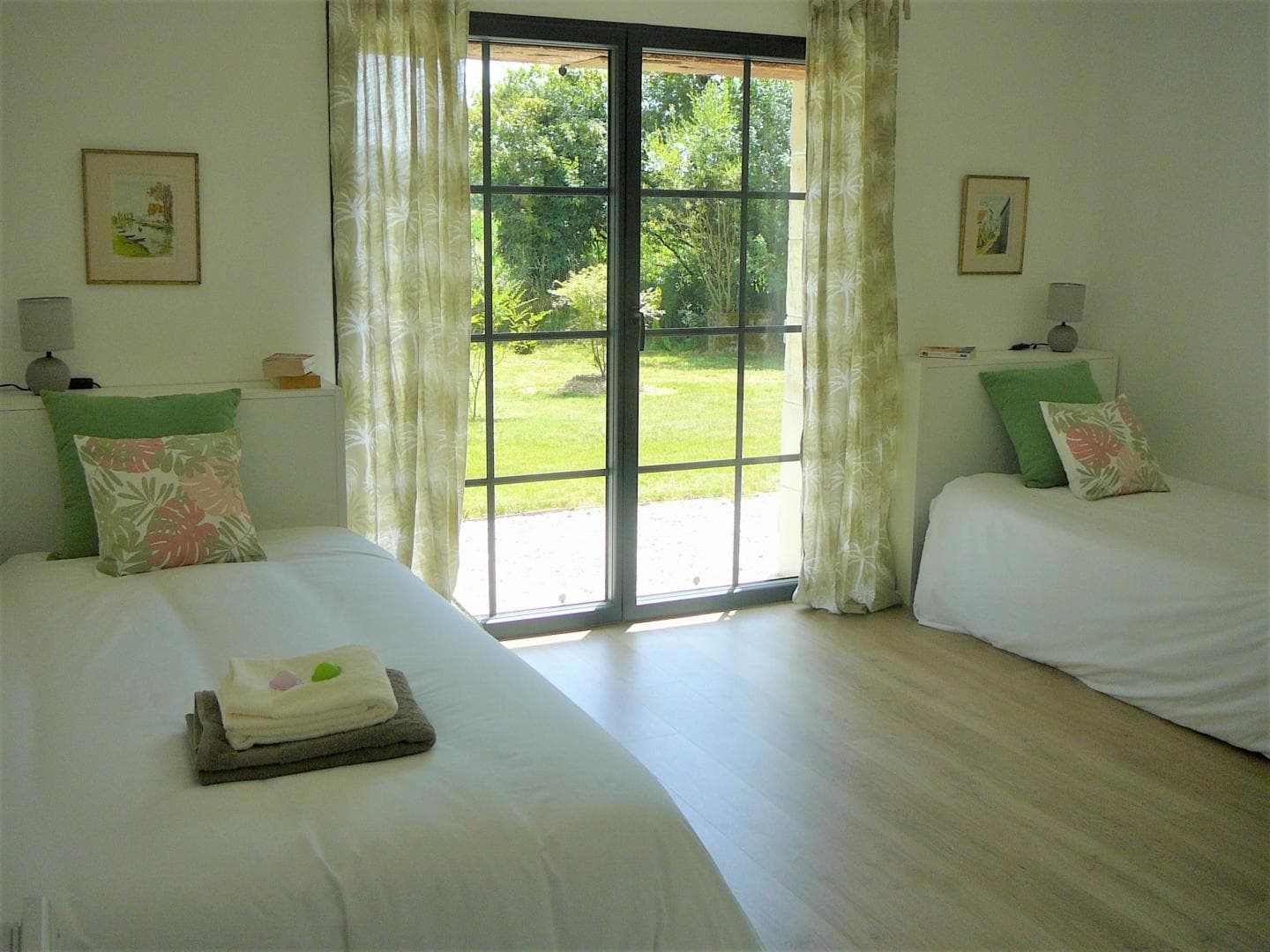 Autre chambre du gîte St Pierre à Coudures Gîtes de France Landes