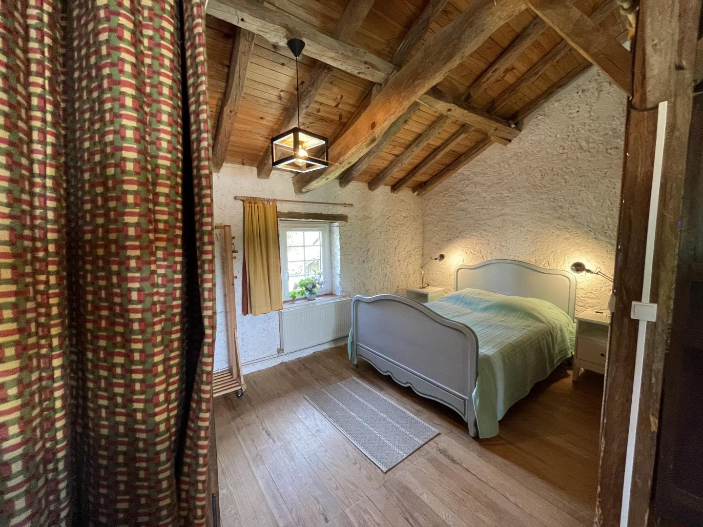 Chambre ouverte du Gîte les Granges à Fargues avec Gîtes de France Landes