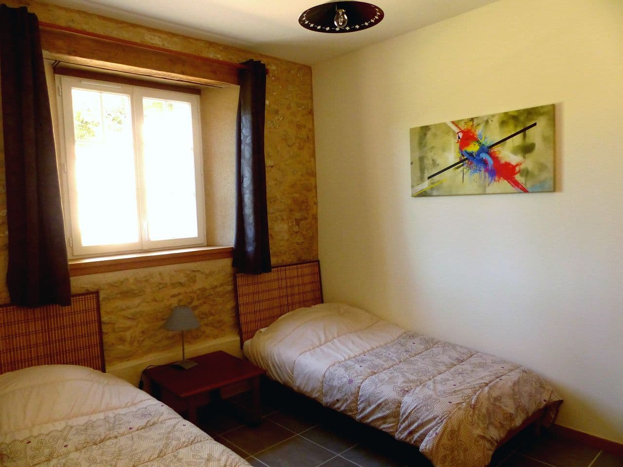 Chambre 2 lits