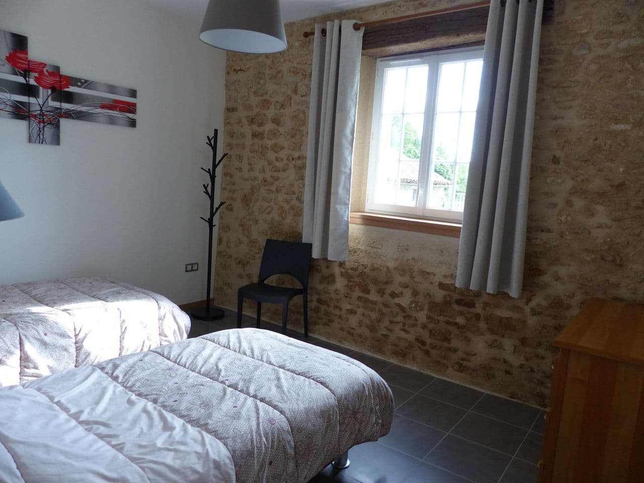 Chambre 2 lits