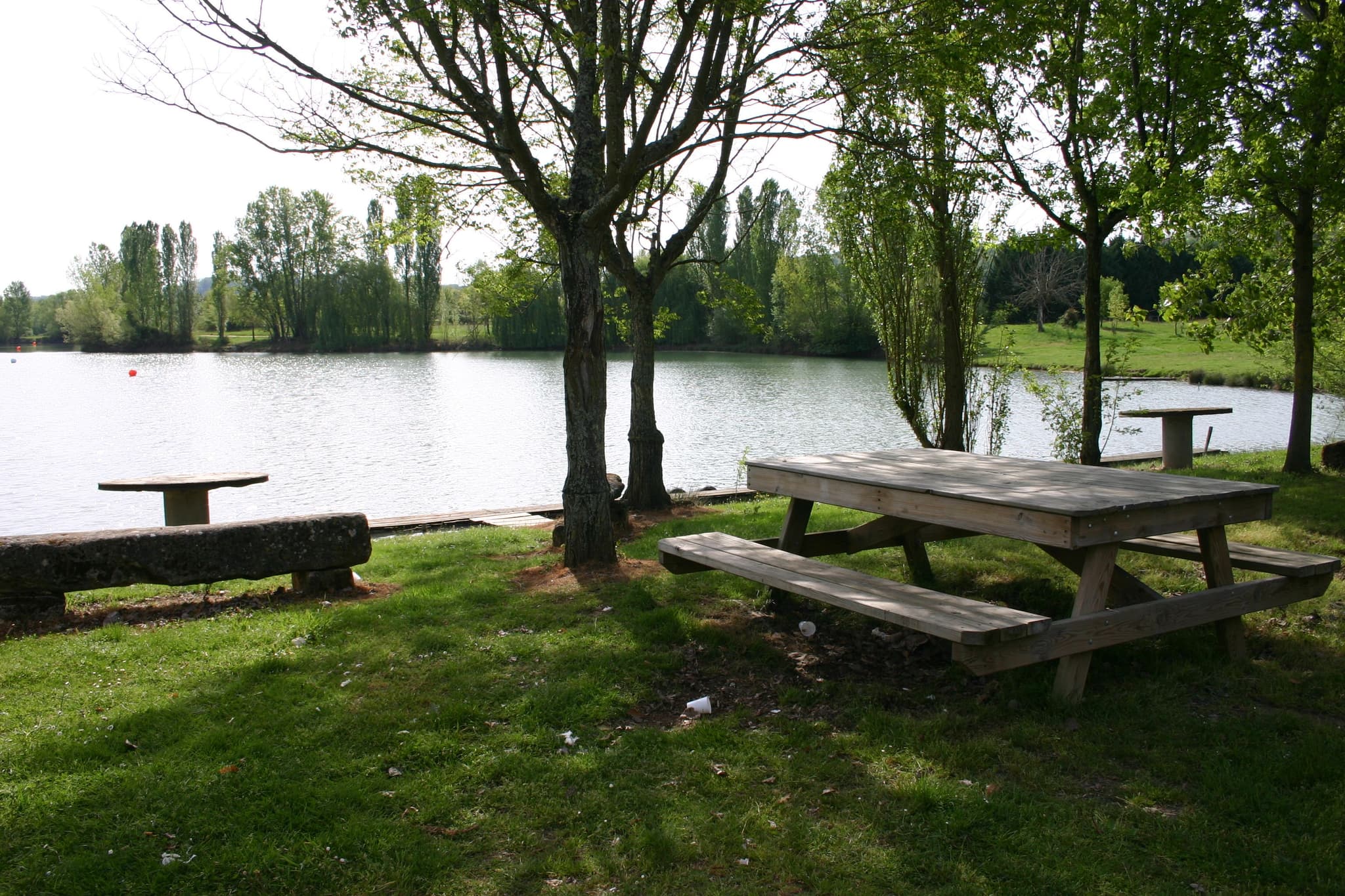pique nique lac de la cadie
