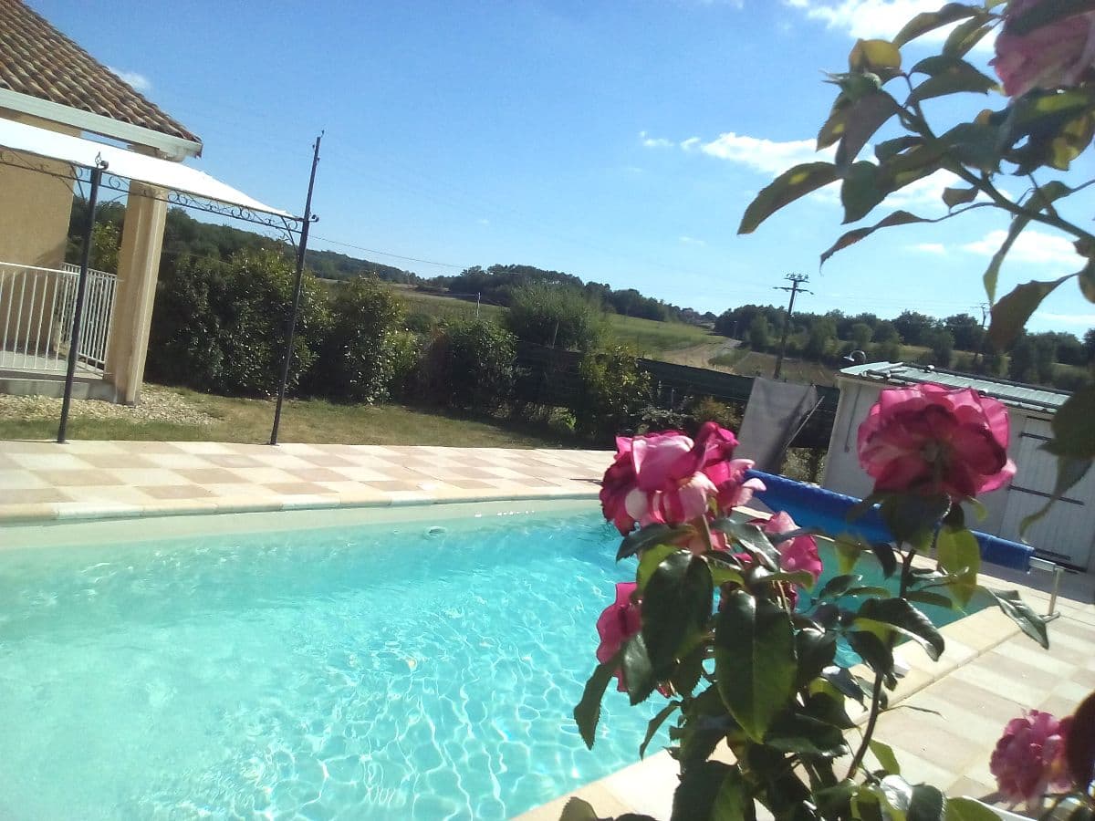 piscine fleur