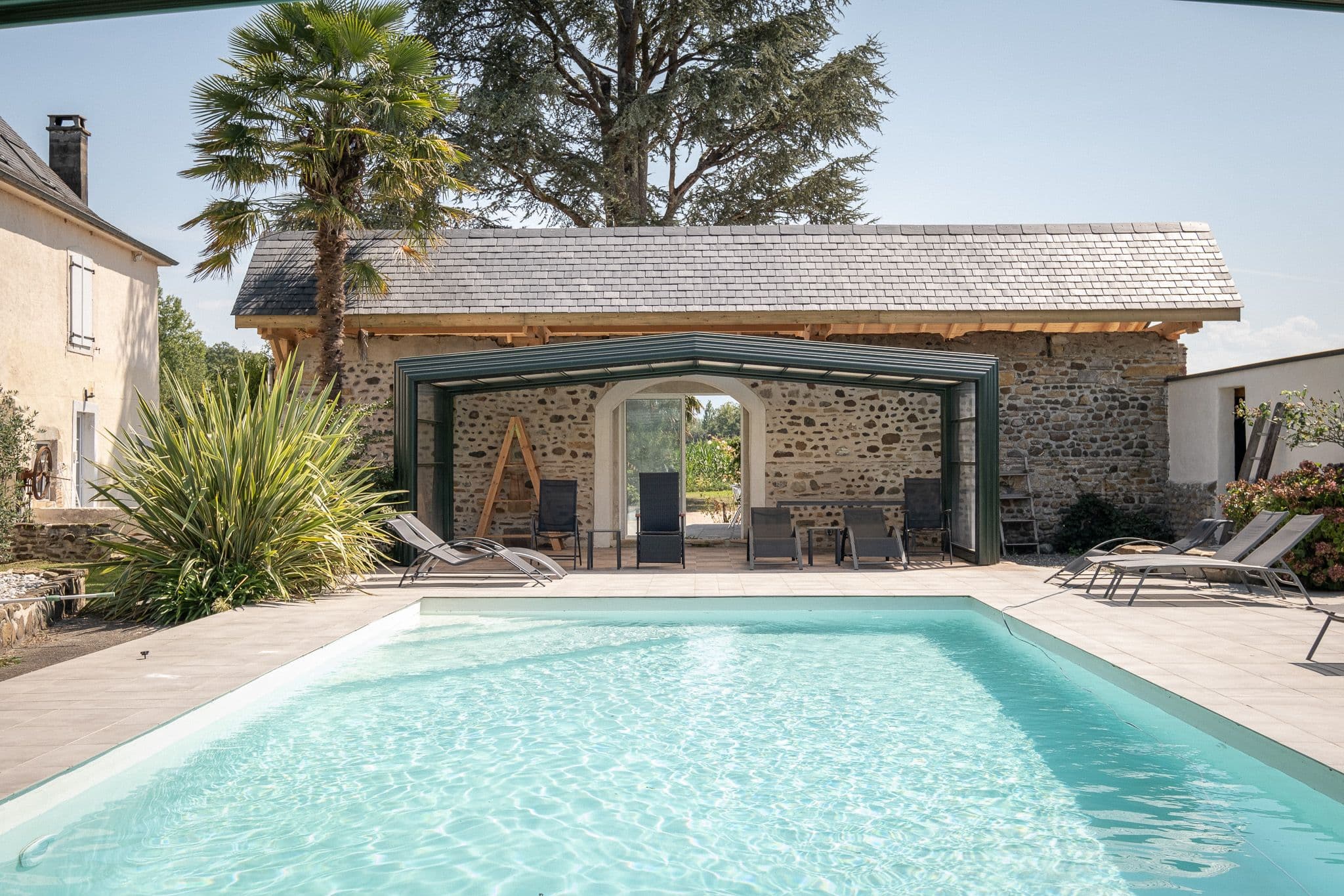 piscine gite ferme sarthou