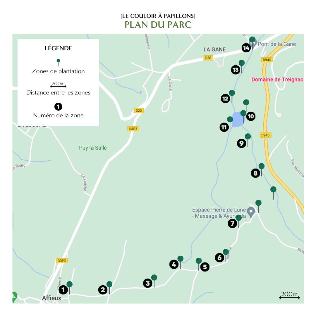 plan du parc