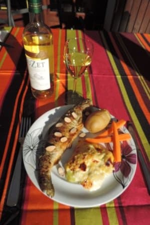 poisson péché et cuisiné