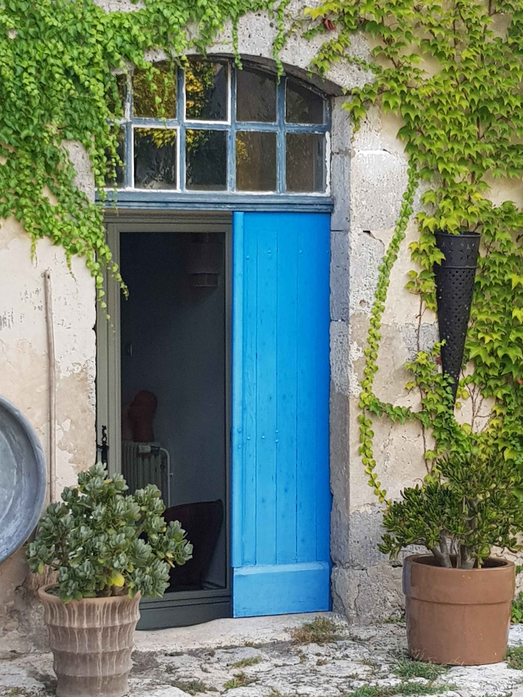 porte maison arrière