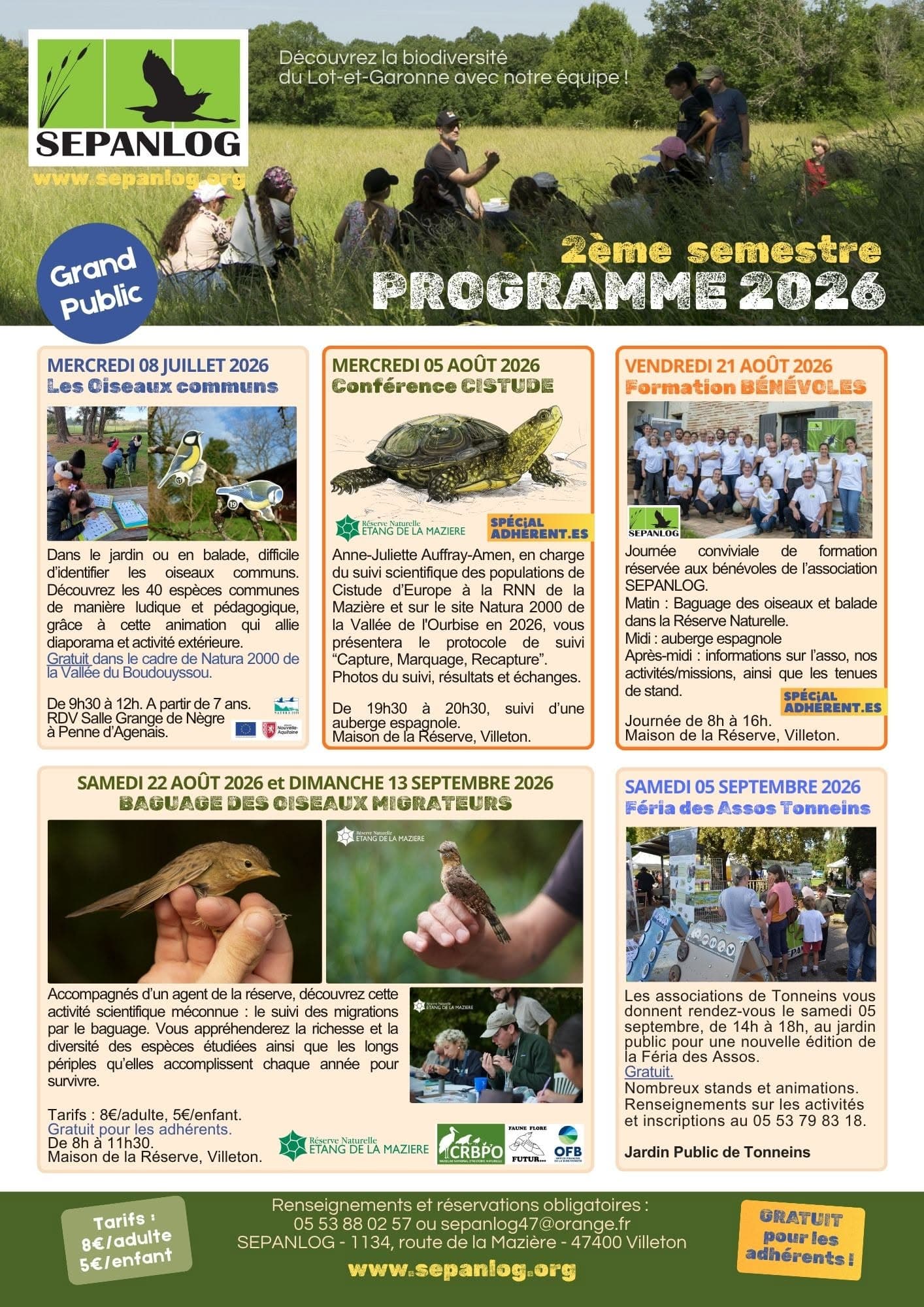 programme activites 2eme semestre page 1