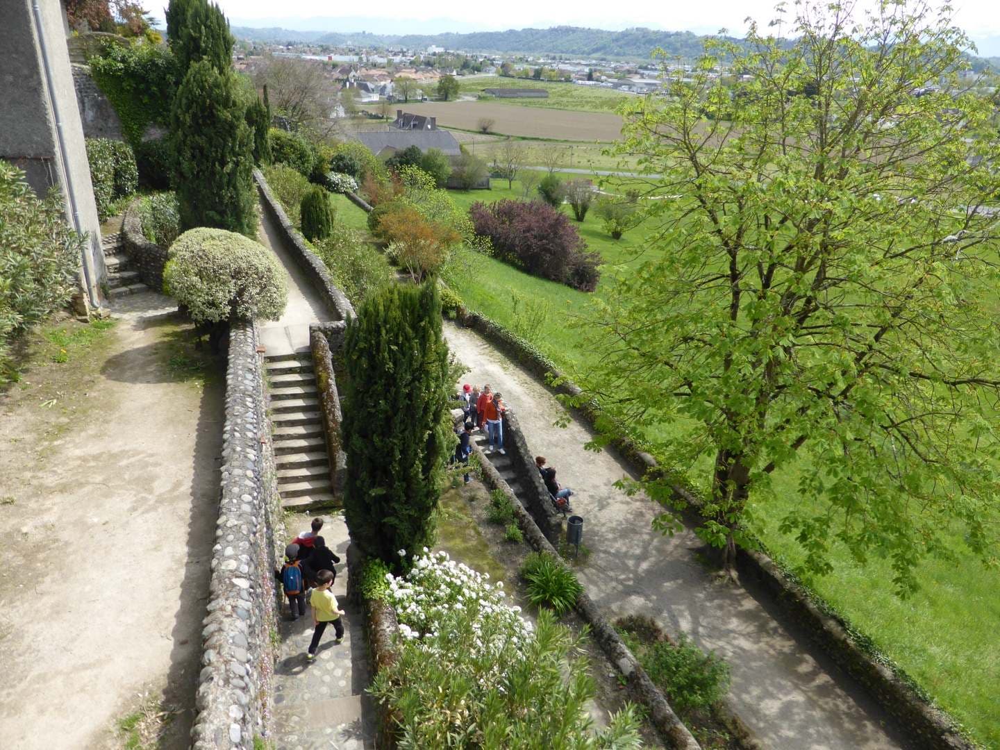 Balade médiévale Lescar - remparts sud 12ème