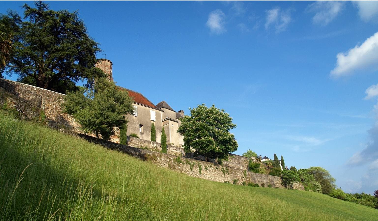 les remparts - Lescar - vue d'ensemble