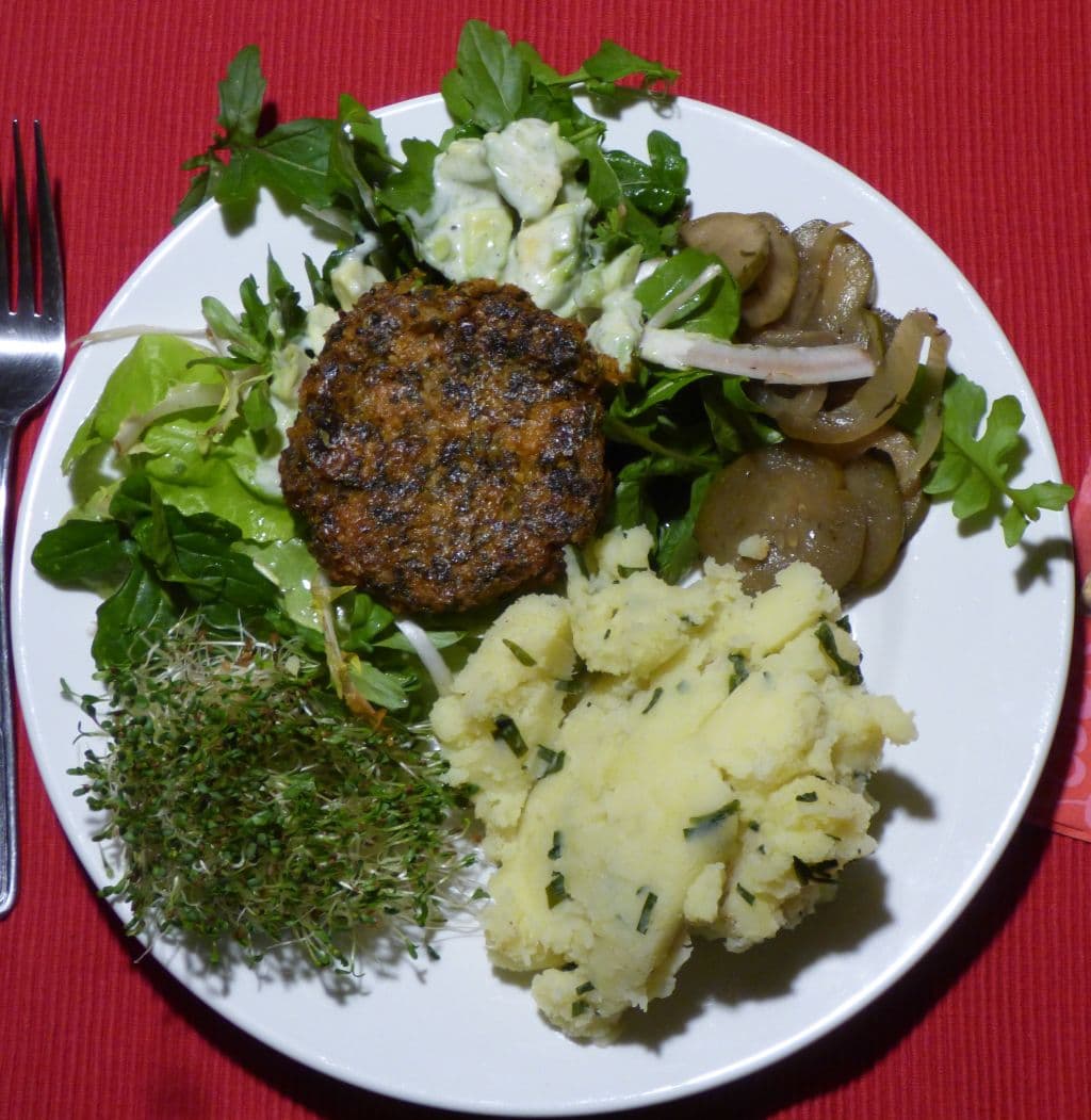 Délicieux plat végétarien bio