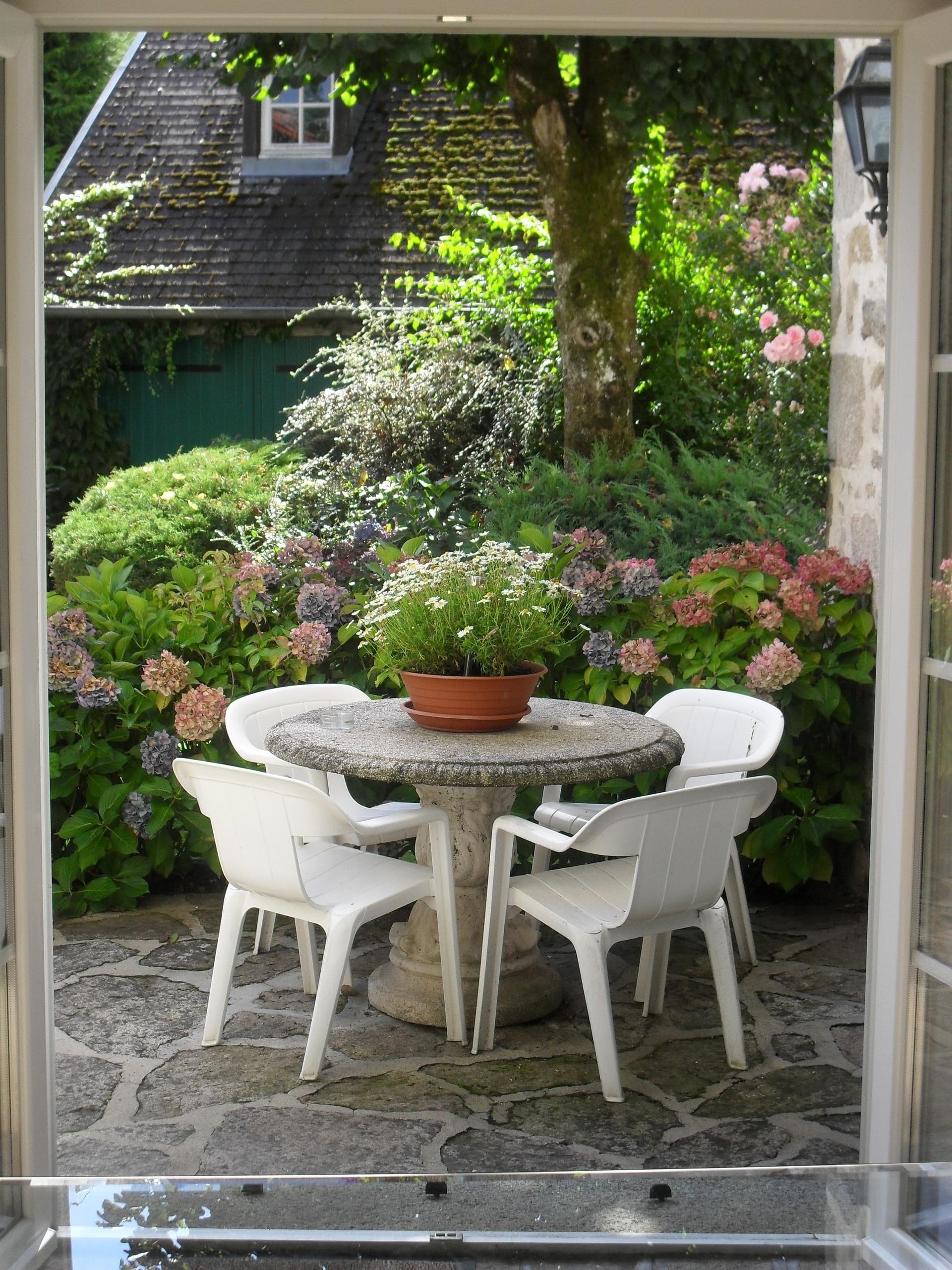 repas en terasse