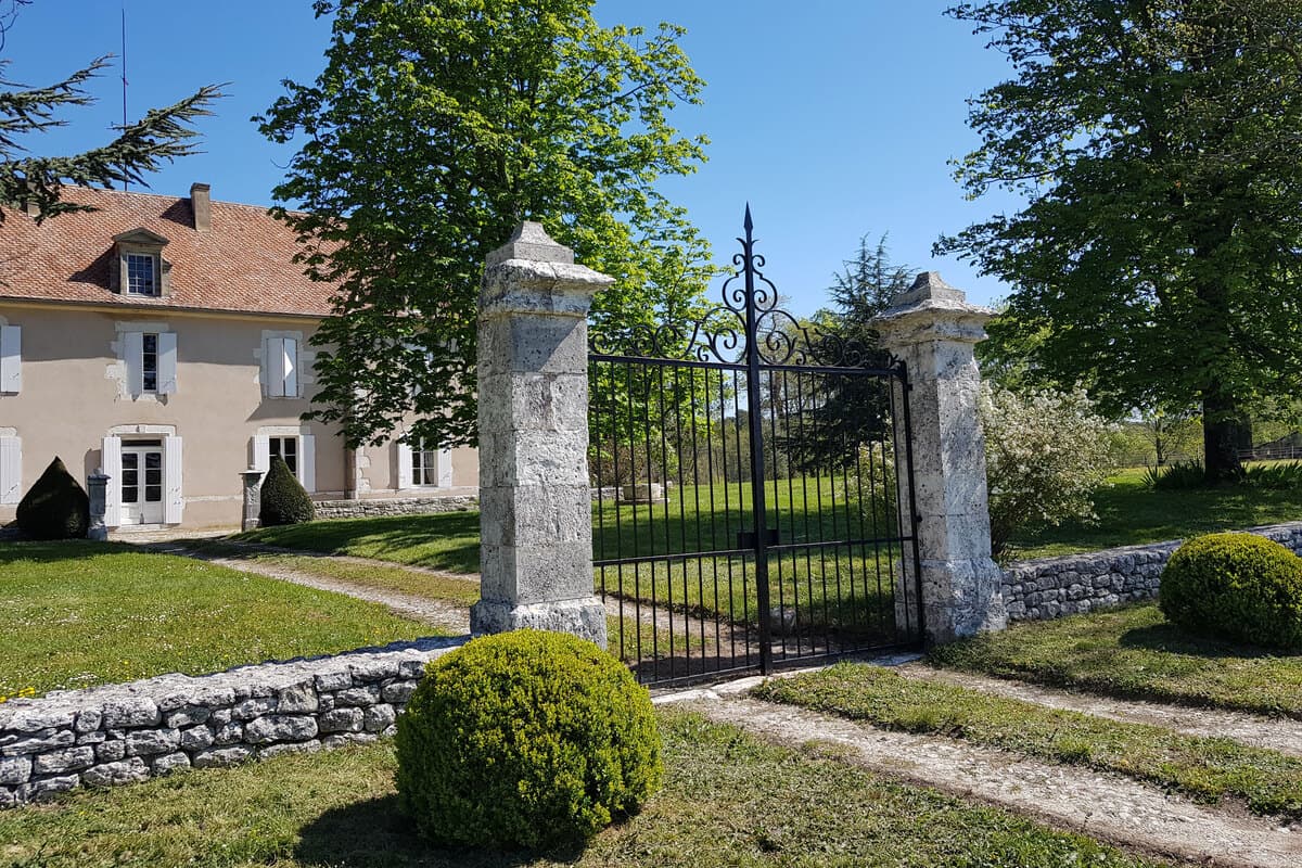 Entrée Domaine de Picaud