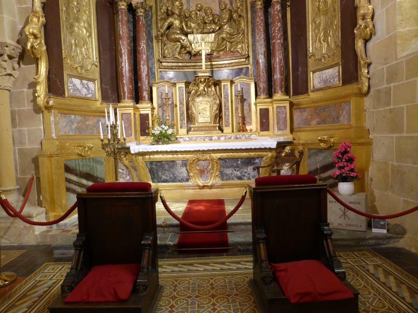 retable cathédrale de Lescar