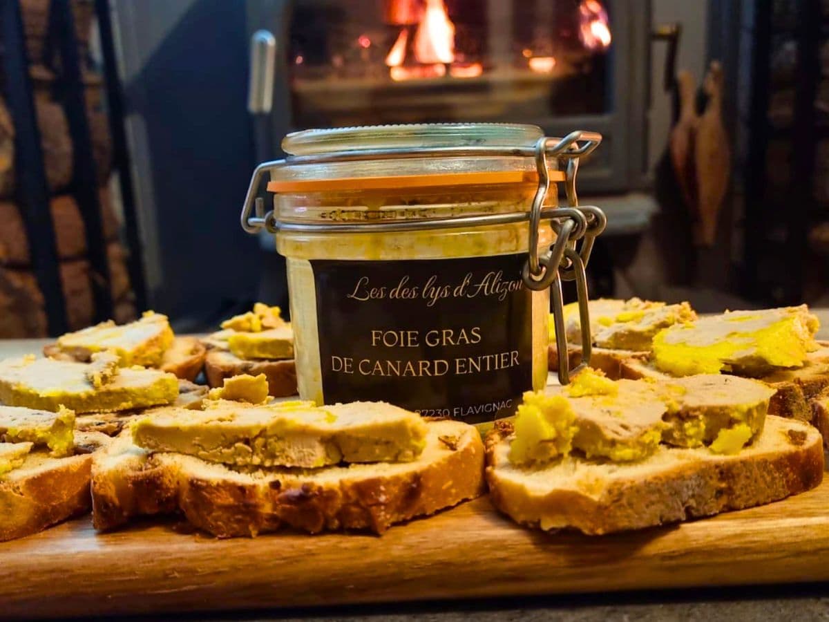 Les lys d'Alizon - Foie gras de canard entier