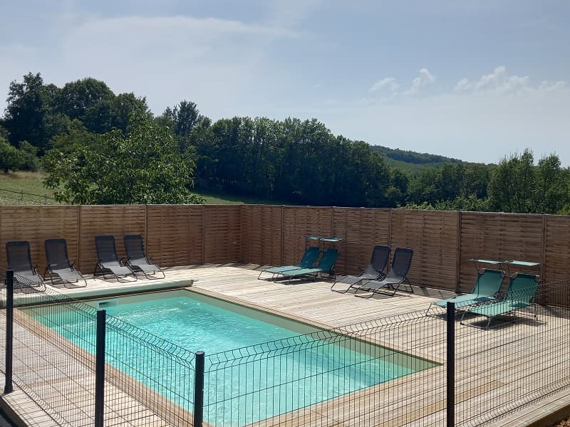 roulottes josephine - piscine