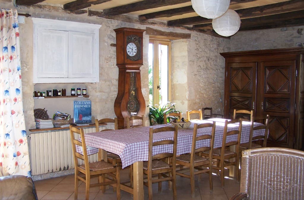 salle à manger prête