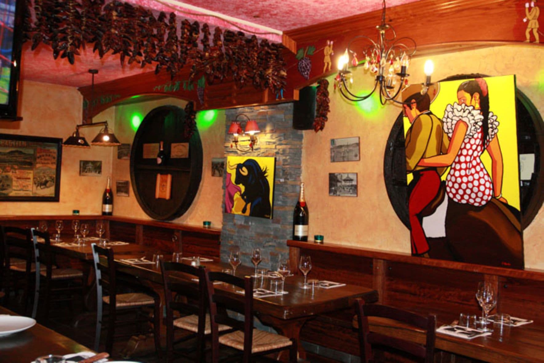salle de restaurant los dos hermanos