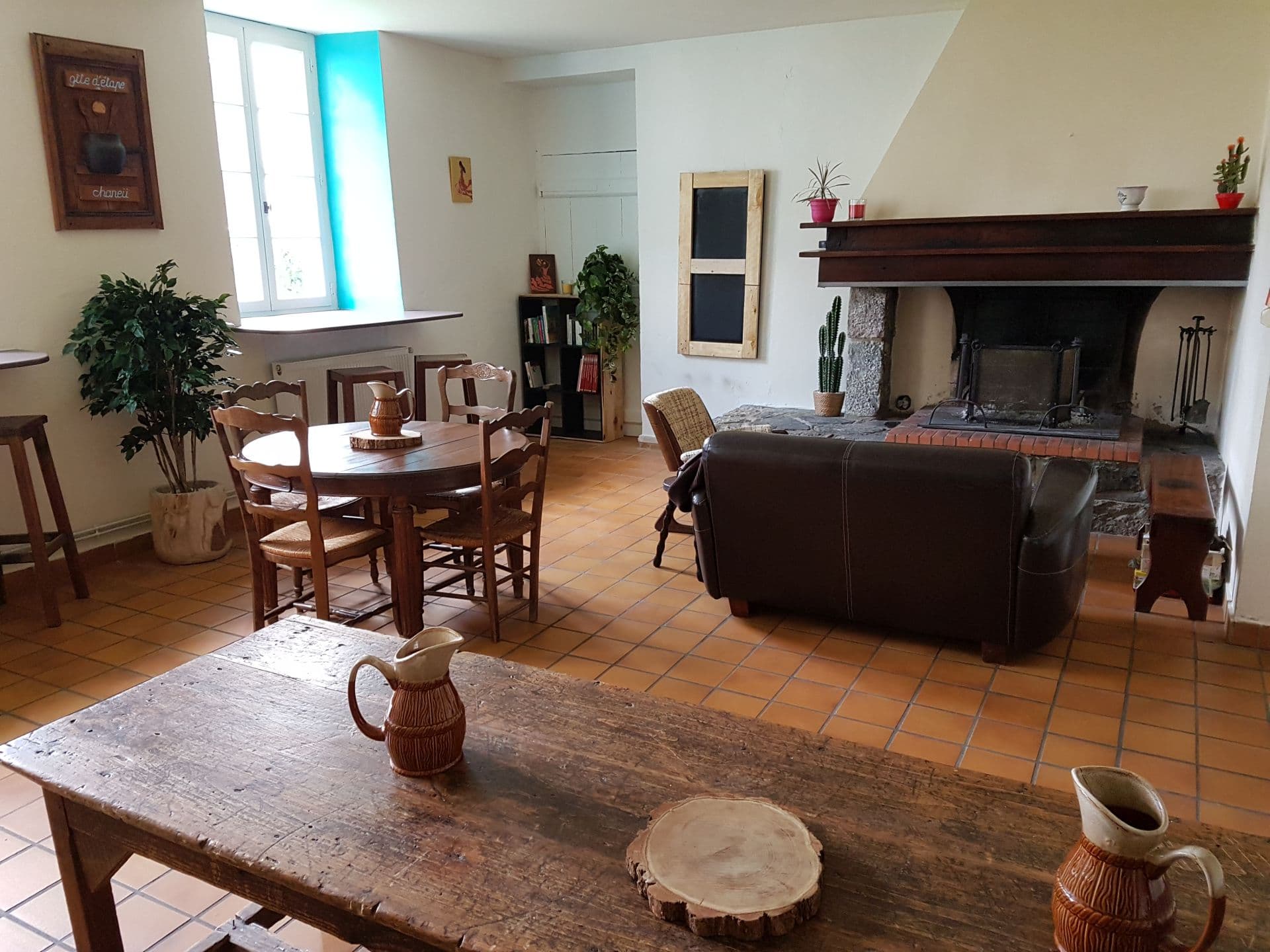 Salon entier gîte Chaneü à Osse-en-Aspe