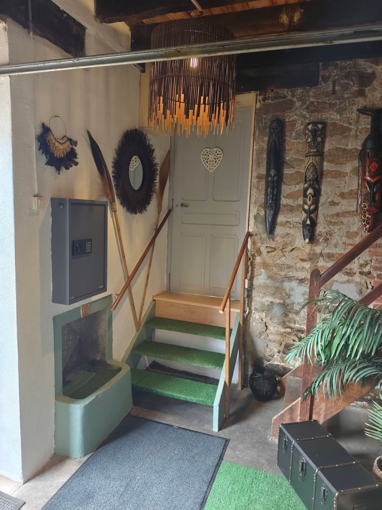 sas d 'entrée gîte