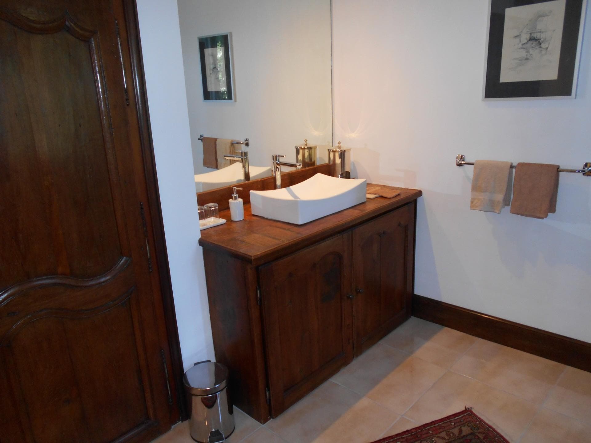 Salle de bain chambre Chêne