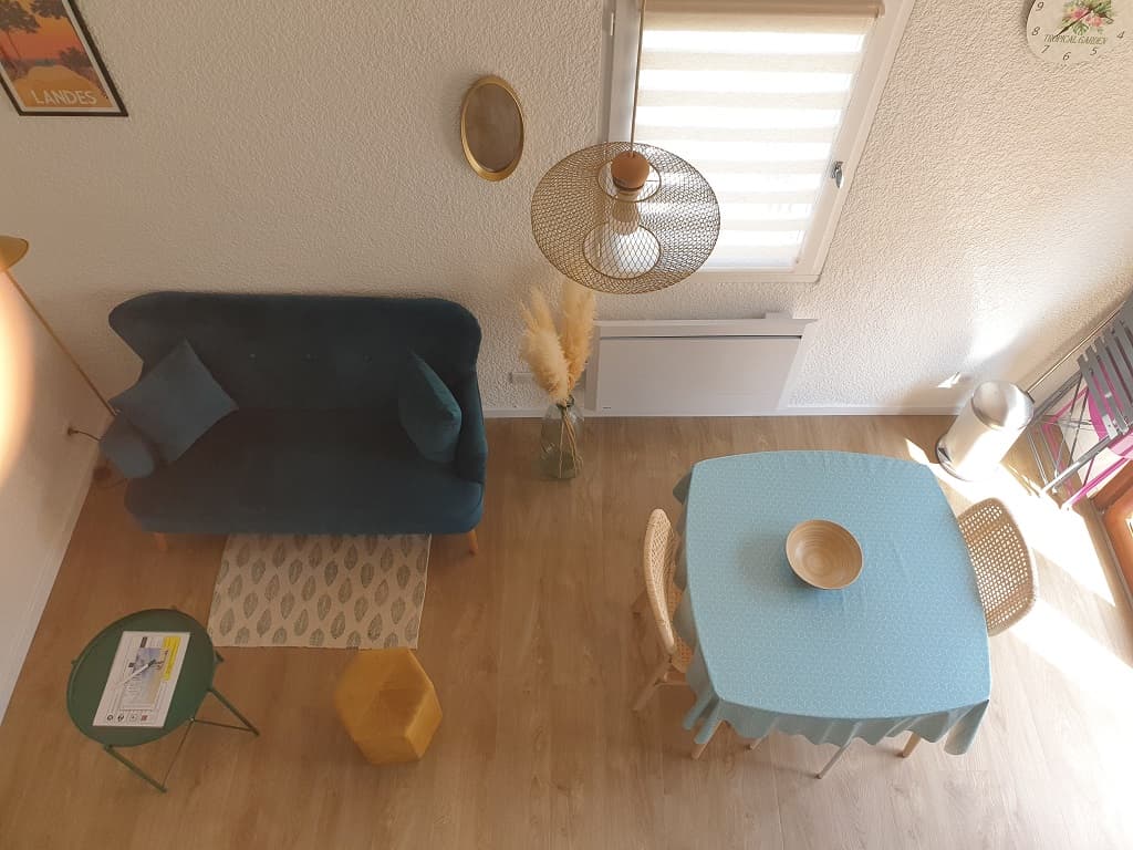 sejour vue de dessus