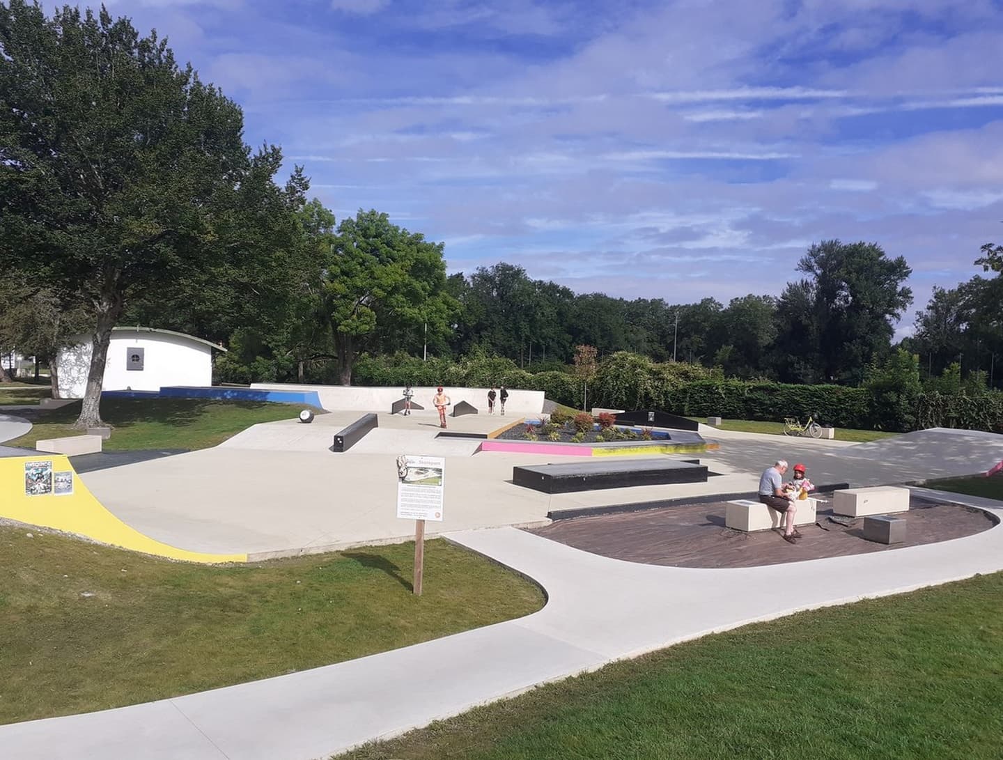 skate parc - jurançon - vue 1