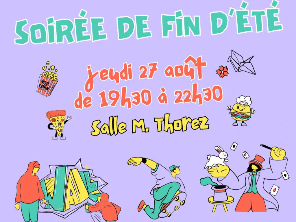 Soirée fin d'été tarnos