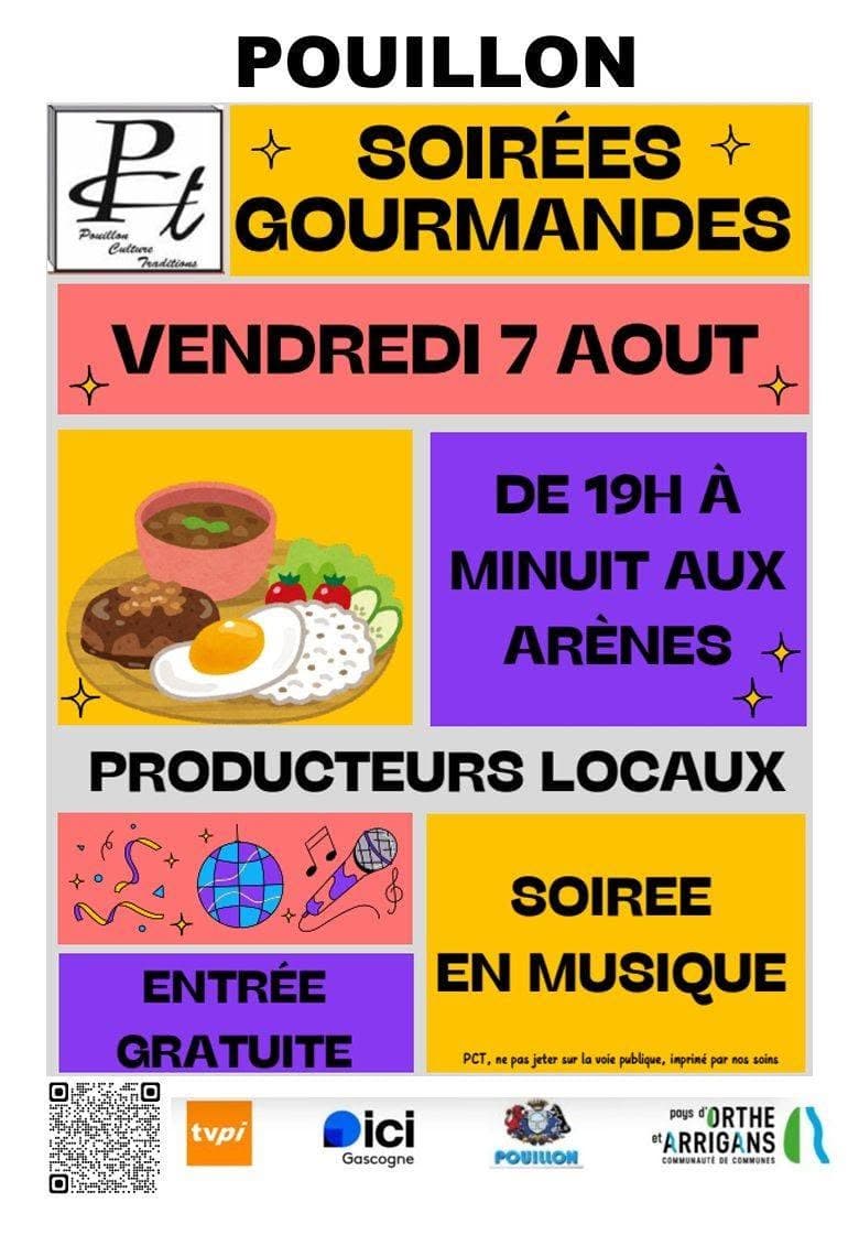soirée gourmande 0708 Pouillon