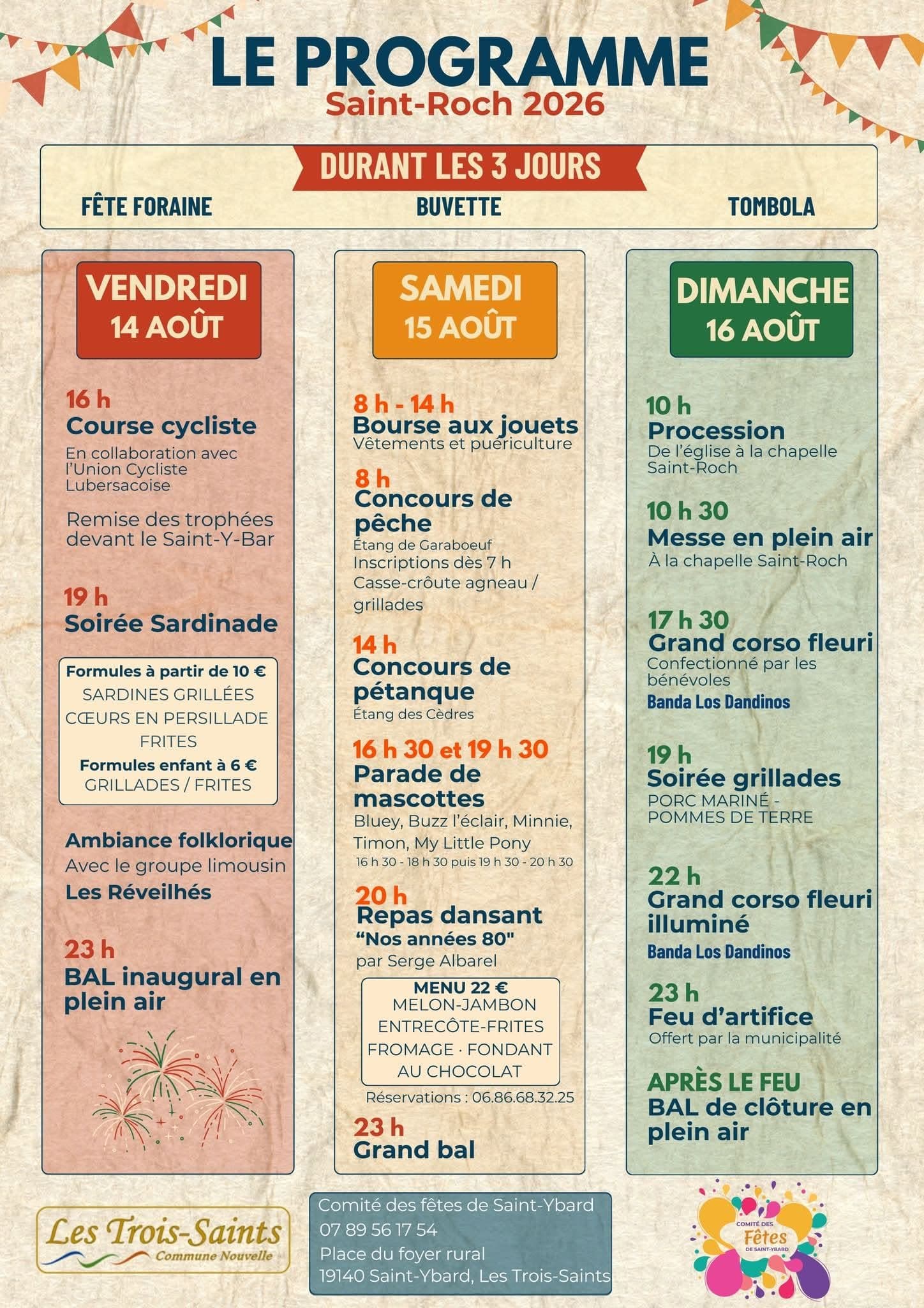 st ybard st roch 2026 prog