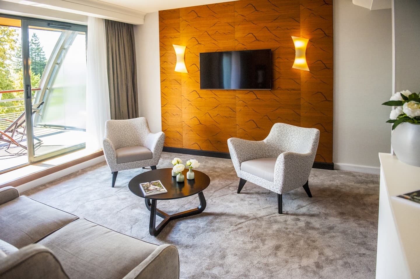 Hôtel Parc Beaumont - Pau - Coin salon