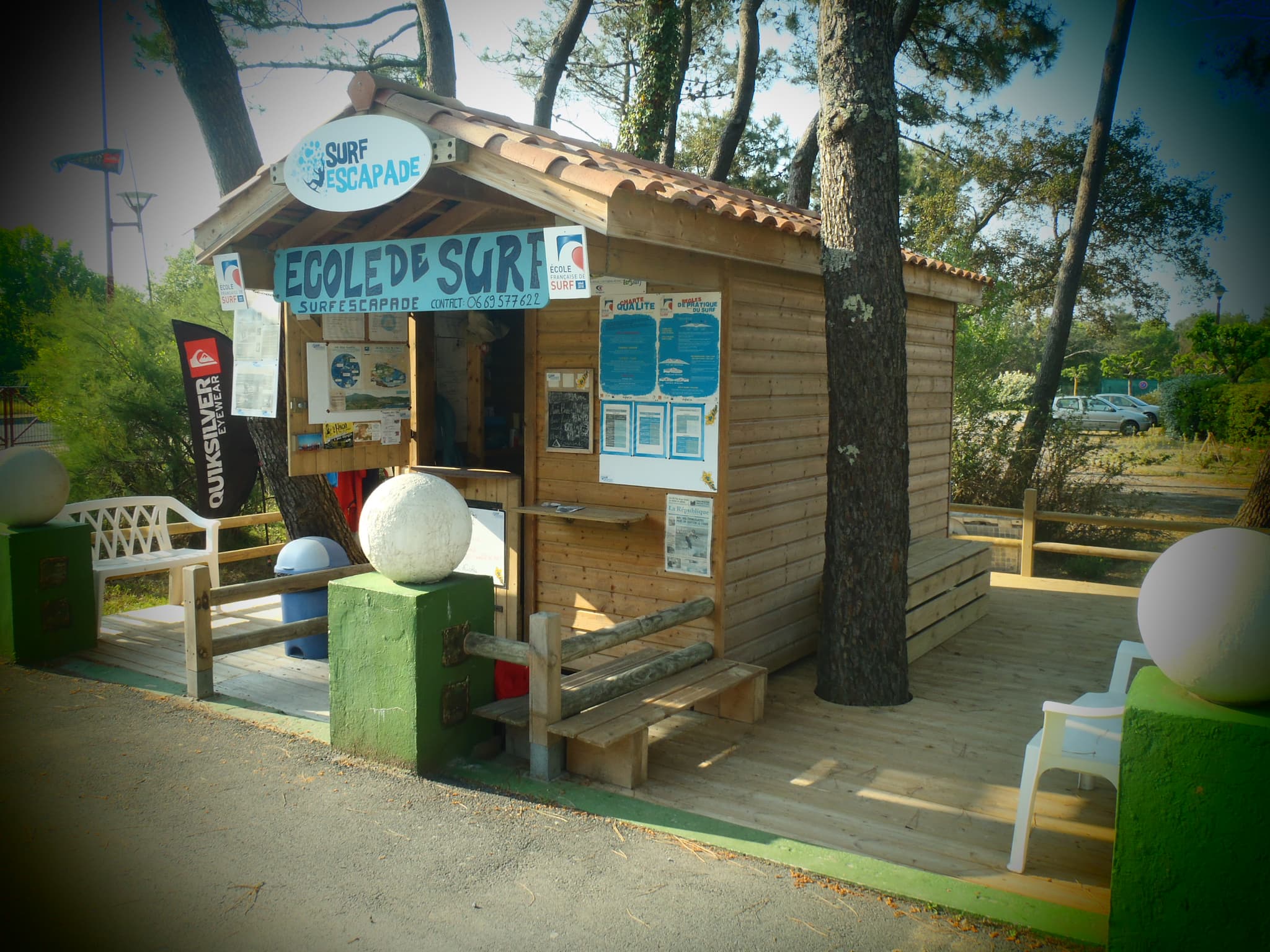 Surfescapade - Châlet d'accueil