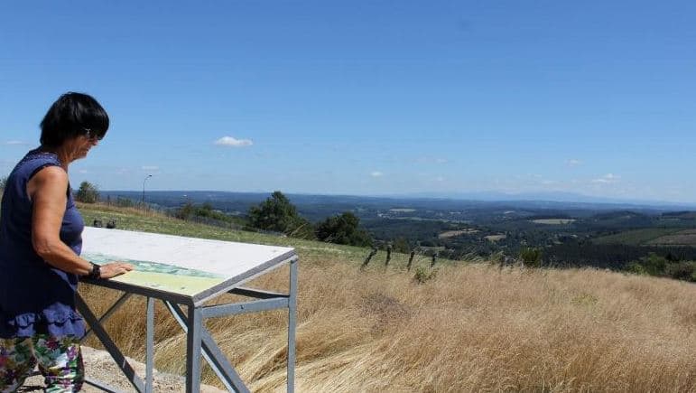 Table d'orientation du Mont Audouze_1