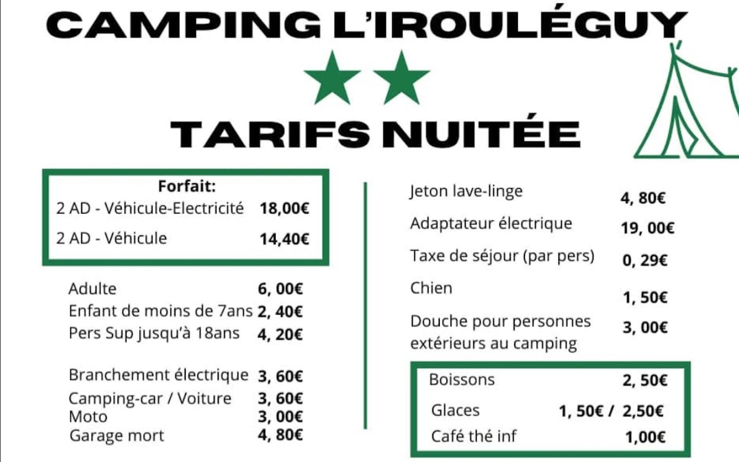 Camping-irouleguy-municipal-tarifs-st etienne de baigorry©otgb