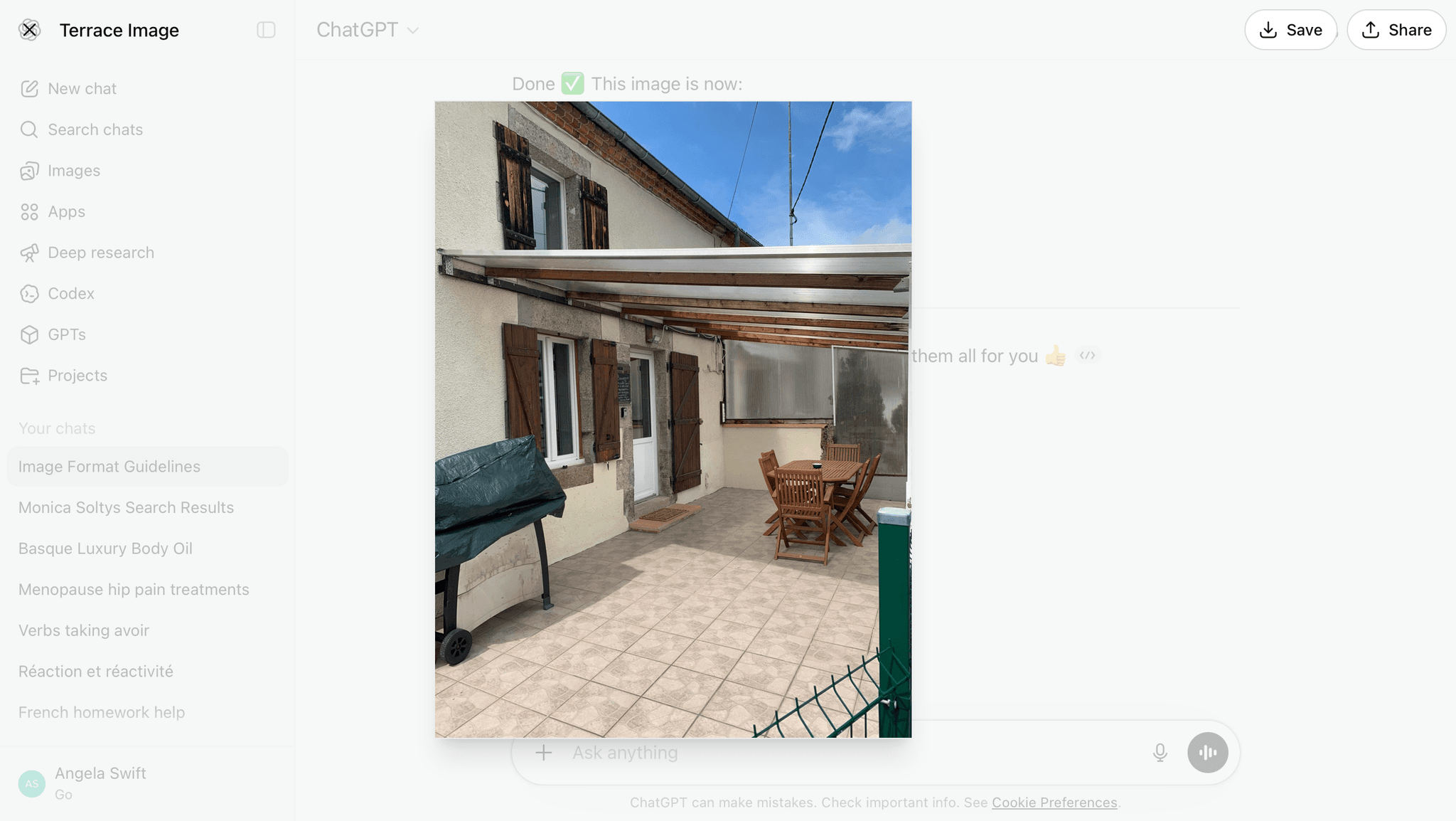 terrace