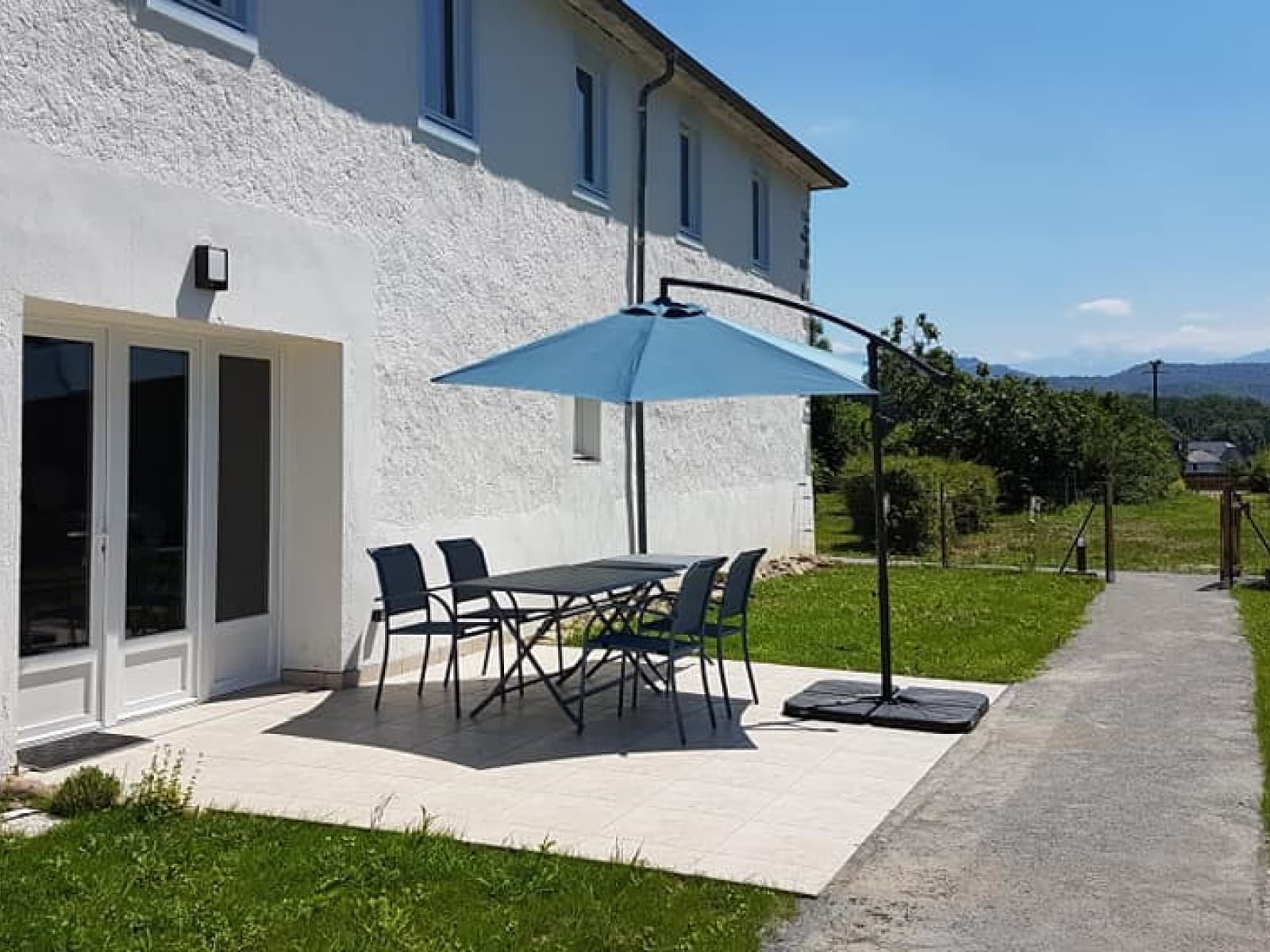 terrasse jardin privé