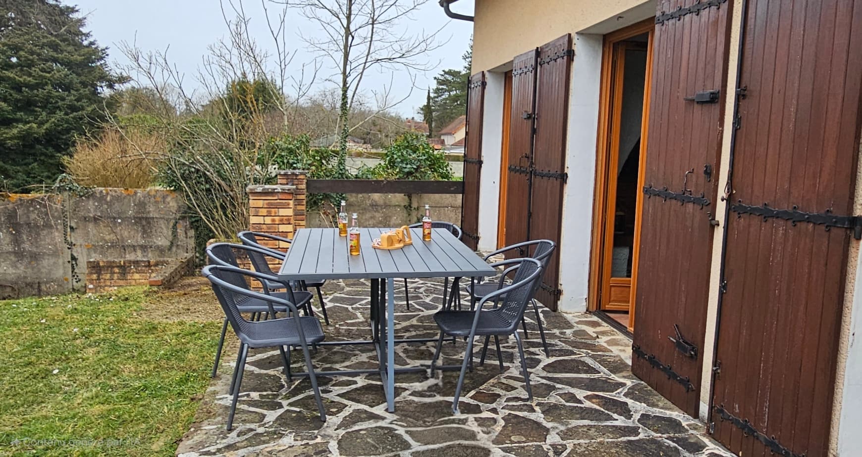 terrasse façade arrière