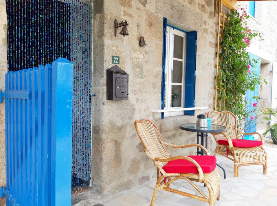 terrasse devant maison