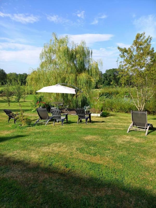 terrasse etang