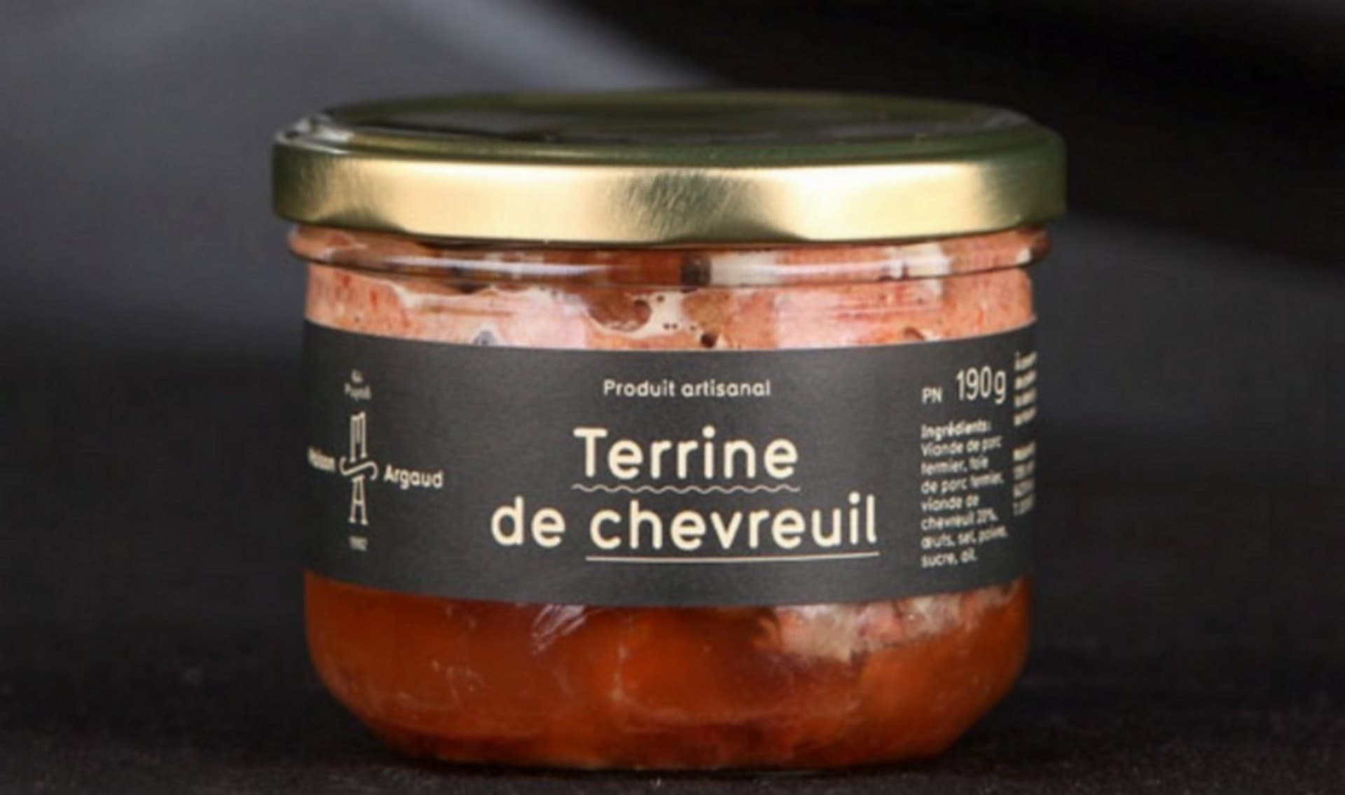 terrine de chevreuil argaud