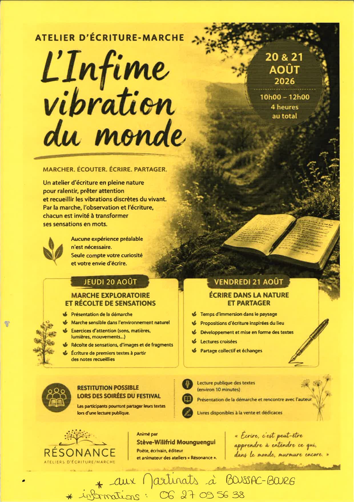 L'infime vibration du monde