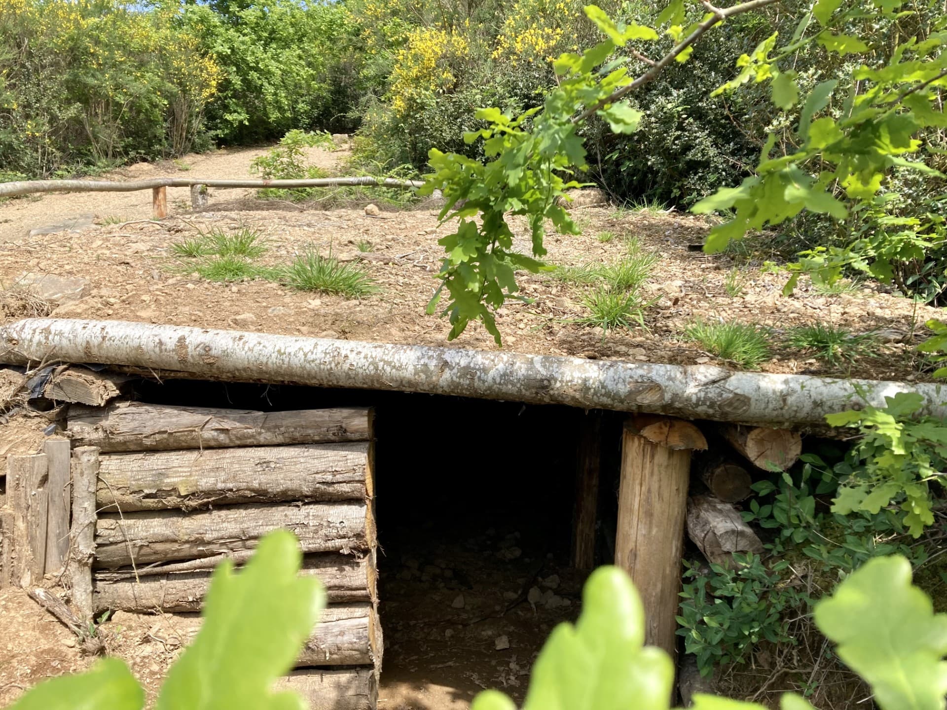 Planque du maquis à St Julien le Petit