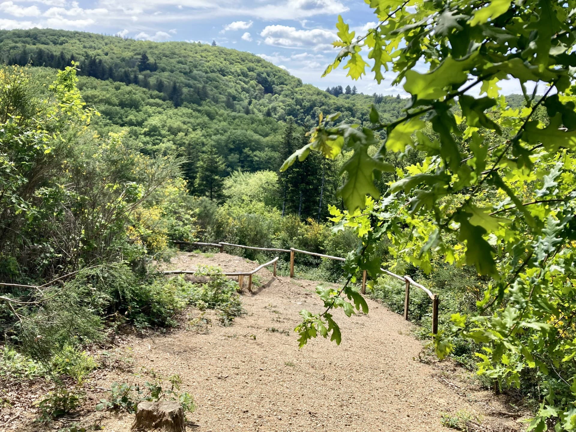Planque du maquis à St Julien le Petit