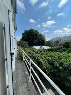 Balcon vue sur le jardin _4