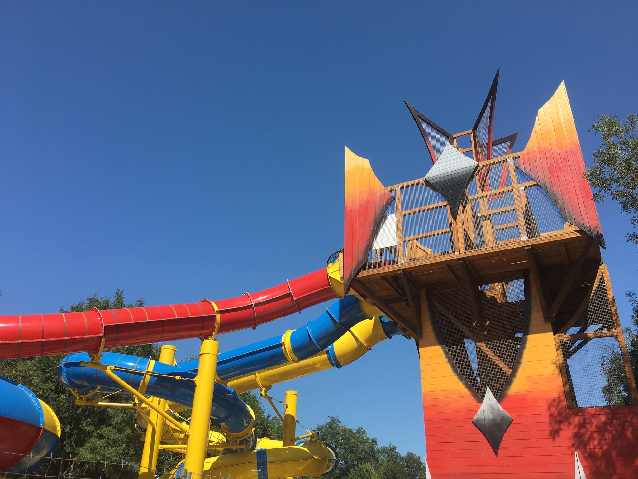 Camping La Rivière - toboggan