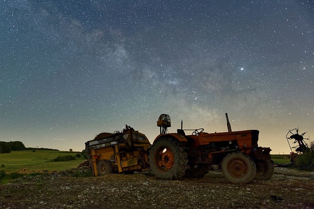 tracteur étoilé galaxie Bergerac